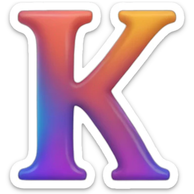 Letter N fusion with letter Z sticker