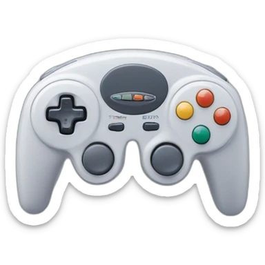 Sega saturn controller sticker