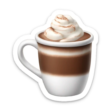 Hot chocolate  sticker