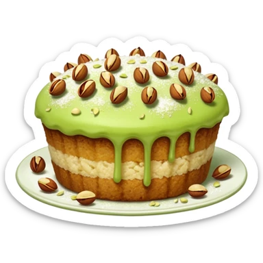 Pistachio Crumble Cakes sticker