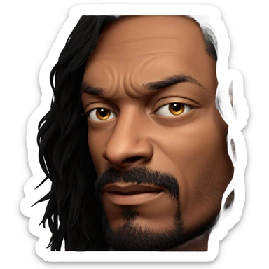 realistic portrait of a man sticker