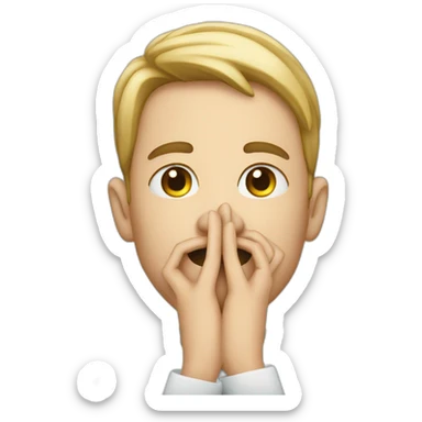 Pfizer gesture of hush sticker