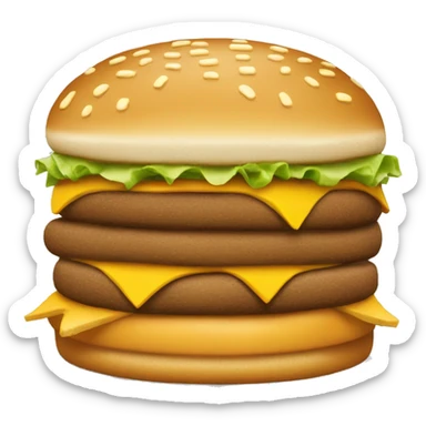McDonalds BigMac sticker