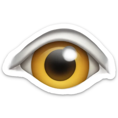 eye twitching irritably  sticker