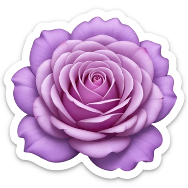 lilac rose screen sticker