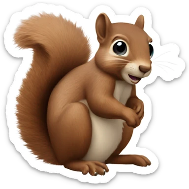 squirrel with ladd sticker