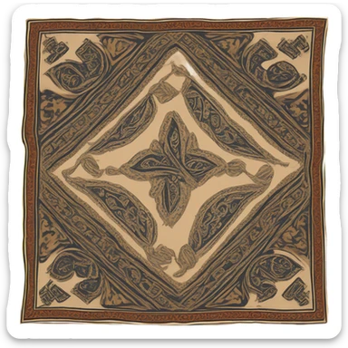 medieval bandana sticker