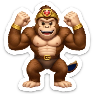 Donkey kong sticker