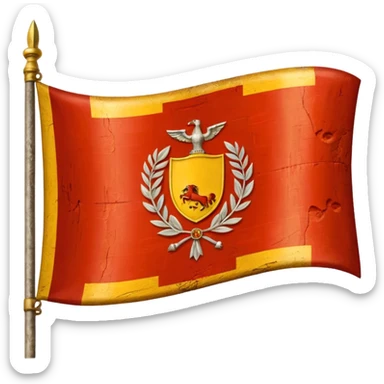 rome flag sticker