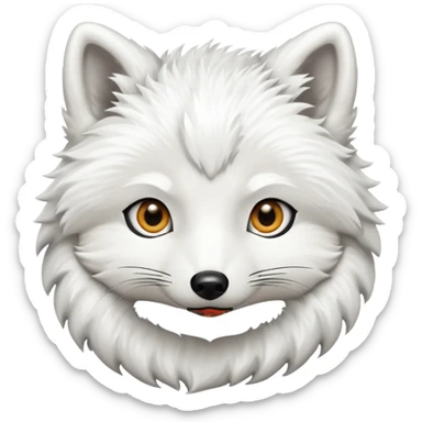 Arctic Fox sticker