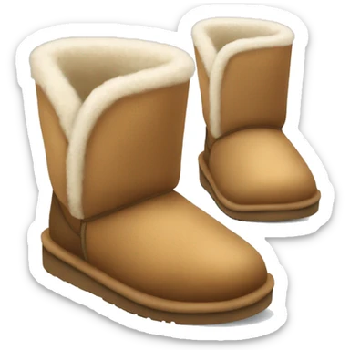 ugg slippers sticker