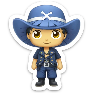 One piece nika Gear fifth sticker