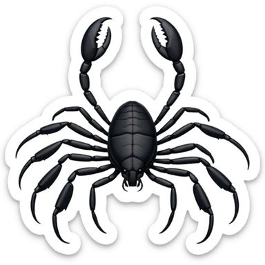 cute scorpion sticker