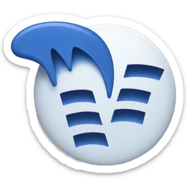 Facebook blue tick  sticker