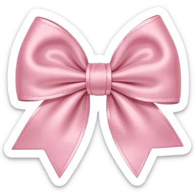 lacinho rosa bebê sticker