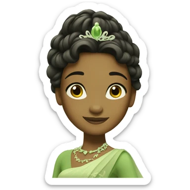 tiana princess sticker