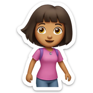 Dora the explorer  sticker