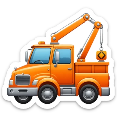 tow icon sticker