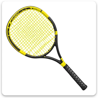 Padel tennis racket sticker
