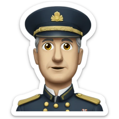 Charles de Gaulle sticker