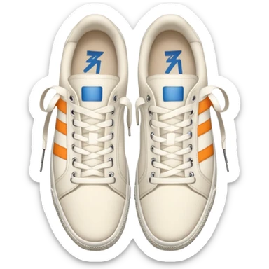 Sneakers (top view) – Off-White, the width and height of image must be equal in size sticker