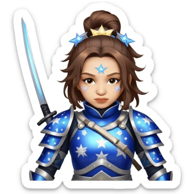 Celestial Samurai sticker