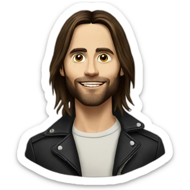 jared leto sticker