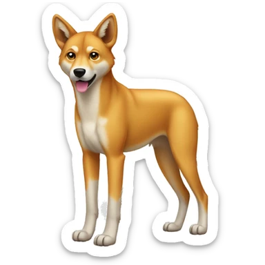 Dingo Full Body sticker