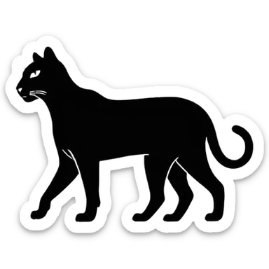 Puma brand logo as an emoji sticker