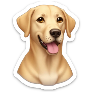 demoniac labrador sticker