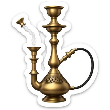 Old hookah  sticker