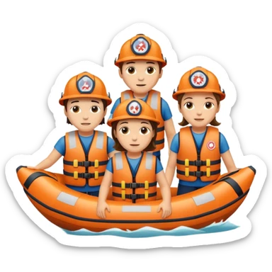 National Oceanic and Atmospheric Administration rescue workers sticker