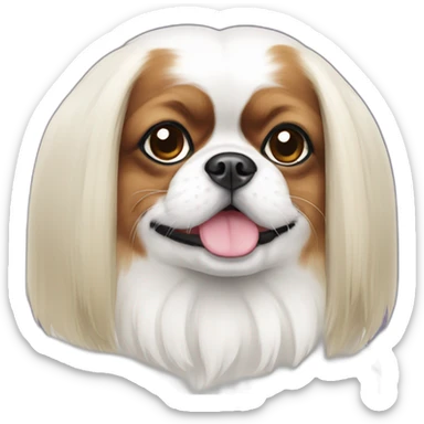 Japanese chin dog sticker
