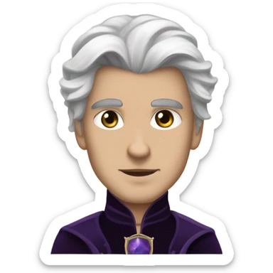 High lord of night court Rhysand  sticker