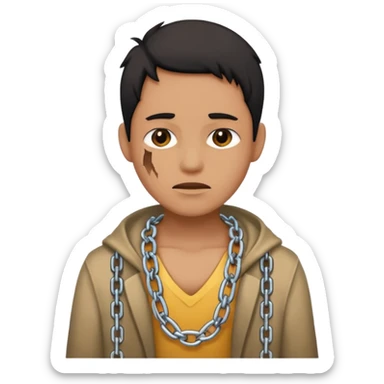 Freedom, the chains are broken sticker