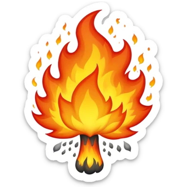 Explosion sticker
