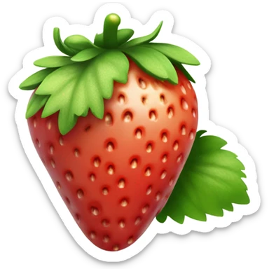 Strawberry cute sticker