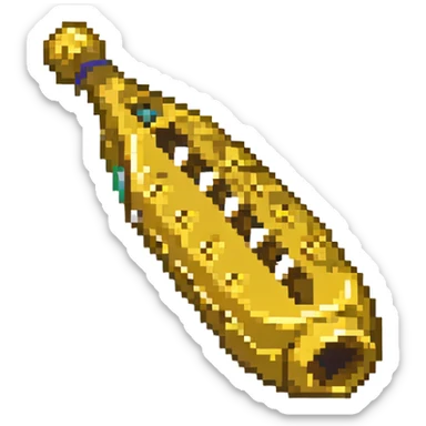 gime me an emoji of the ocarina flute zleda played  sticker