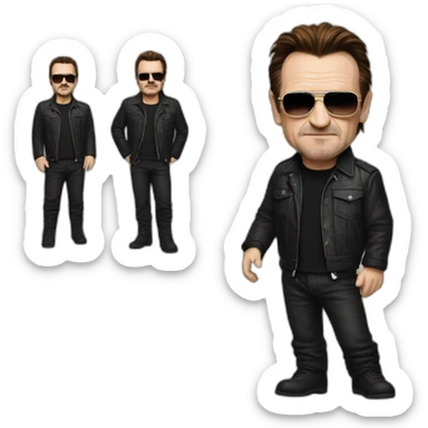 Bono u2 sticker