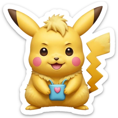 cute pikachu sticker