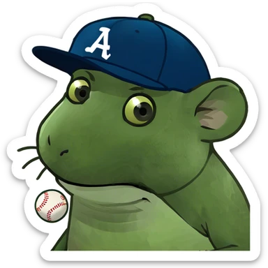 New York City rat sticker