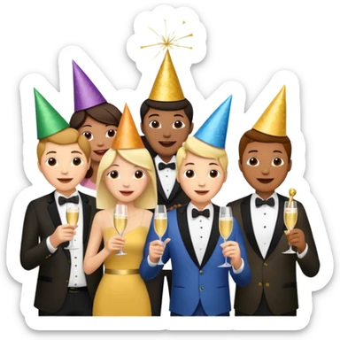 create an emoji that represents a conference  sticker