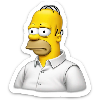 Homer Simpson Homer Simpson sticker
