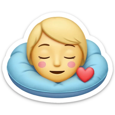 Late night call vibe

Minimalist flat emoji face, sleepy relaxed eyes, soft smile, tiny floating heart, cozy late-night romantic mood, warm pastel shading, transparent background sticker