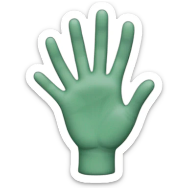 palm-of-one-hand-open-except sticker