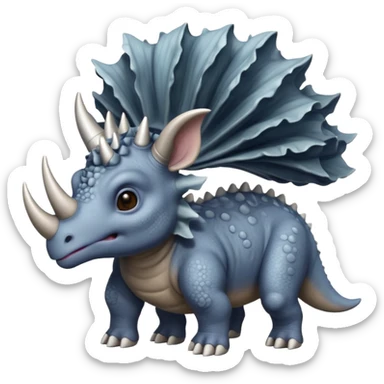 Triceratops sticker
