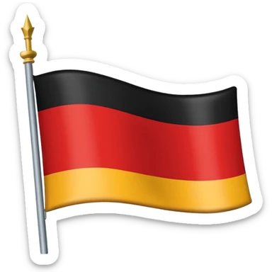 German Empire flag sticker