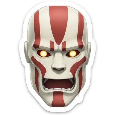 colossal titan sticker