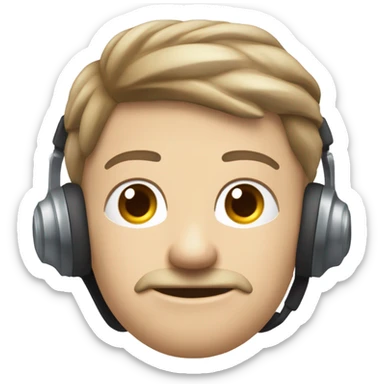 Audífonos sticker