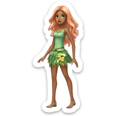 Flora winx club sticker